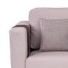 Rubik 2 Seater Fabric Sofa in Smokey Taupe Colour