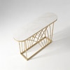 Aureum Metal Console Table