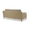 Europa 3 Seater Leatherette Sole in Light Green Colour