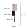 Devansh Metal Electric Wall Light in Black Colour with Multi Shade Count of 1 Light