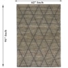 Earth Weave Jute Rectangle Carpets Hand Tufted in Natural Colour