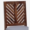 Rimz Solid Wood Dining Chair in Provincial Teak Finish