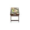 Morning Munchies Solid Wood Bookshelf and Serving Tray In Multicolour