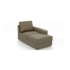 Apollo Compact Sofa (Colour : Cappucino, Cushion : Soft, Seating Capacity : Right Aligned 2 Seater + Right Aligned Chaise + Ottoman)