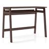 James Solid Wood Study Table in Dark Walnut Finish