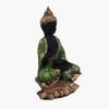 Buddha Polyresin  Figurine in Green Colour