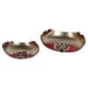 Hammer Urli Set Of 2 In Red And Gold Colour