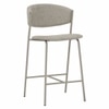 Scandinavian Kory Counter Chair Matte Beige Finish