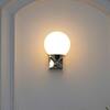 Orbit Single Light Opal Glass Wall Lamp