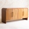 Linn Solid Wood Sideboard in Brown Colour