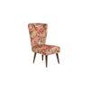 Ivoma Solid Wood Lounge Chair In Multicolour
