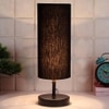 Reagan Iron Table lamp with Black cotton Shade