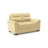 Adelaide 2 Seater Leatherette Sofa in Cream Colour