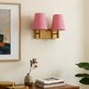 Devansh Metal Electric Wall Light in Gold Colour with Multi Shade Count of 1 Light