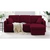 Universe  Pull Out Sofa cum Bed  in Maroon Colour