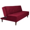 Palermo 3 Seater Sofa Cum Bed In Maroon Colour