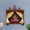 D'Dass Sheesham Wood and Mdf Temple For Pooja In Home and Office