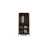 Coral 2 Door Wardrobe In Choco Walnut Finish