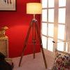 Alexander Beige Jute Shade Floor Lamp