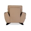 Davos 1 Seater Leatherette Sole in Mushroom Beige Colour