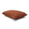 Square Check Cashew Rust Decorative Cushion Cover 12 x 20 Inches