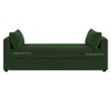Jedlo Velvet 2 Seater Ottoman Bench  with Storage  in Green Color