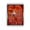 Warli Canvas Wall Prints Canvas Wall Prints Set of 1 Multicolor Matte