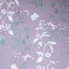 Lavender Floral cotton 400 Tc fitted Double Queen Size Bedsheet With 2 Pillow Covers