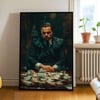 The Castle Decor Finance Motivation Wall Art Framed Painting 20x30 Inch
