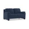 Farina Premium 2 Seater Fabric Sofa in Lapis Blue Colour