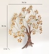 W-Dani Abstract Metal Wall Decor in Multicolor Set of 1