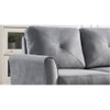 Scarlet  Pull Out Sofa cum Bed  in Grey Colour