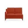 Abbey Sectional Sofa (Colour : Lava, Cushion : Soft, Seater : Right Aligned 2 Seater + Right Aligned Chaise)