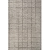 Jaipur Rugs Soft Basketweave Wool Viscose Dhurrie Rug White 6x8 ft
