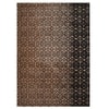 Multicolor Abstract Machine Made Polyester 2 X 5 Feet Carpet