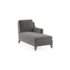 Abbey Sectional Sofa (Colour : Ash Grey Velvet, Cushion : Hard, Seater : Right Aligned 3 Seater + Right Aligned Chaise)