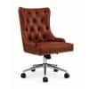 Doe Buck Amparo Brown Leatherette Executive Office Chair