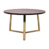 Metalsmith Natural Mango Wood Center Table
