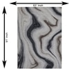 Marbled Onyx Carpet Size 7.7x5.3 ft.