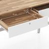 Terry Engineered Wood Study Table in Golden Oak Finish