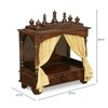 D'Dass Sheesham and Mdf Wooden Home Temple For Pooja Mandir For Home