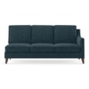 Abbey Sectional Sofa (Colour : Indigo Blue, Cushion : Soft, Seater : Left Aligned 3 Seater + Left Aligned Chaise)