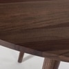 Bicasso Solid Wood Dining Table with Six Chairs in Grey Colour
