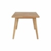 Scandinavian Loftus Large Dining Table Brown Natural Wood Finish