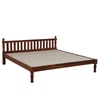 Norwood Solid Wood King  Size Bed Without Storage (Honey Oak Finish)