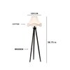 Devansh Tripod Floor Lamp