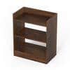 Nohee Engineered Wood Bedside Table in Brown Maple Finish