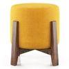 Nicole Stool in Matte Mustard Yellow Colour