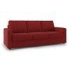 Apollo 3 Seater Fabric Sofa in Salsa Red Colour