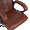 Liieancoinn Mid Back Executive Chair in Ten Brown Colour